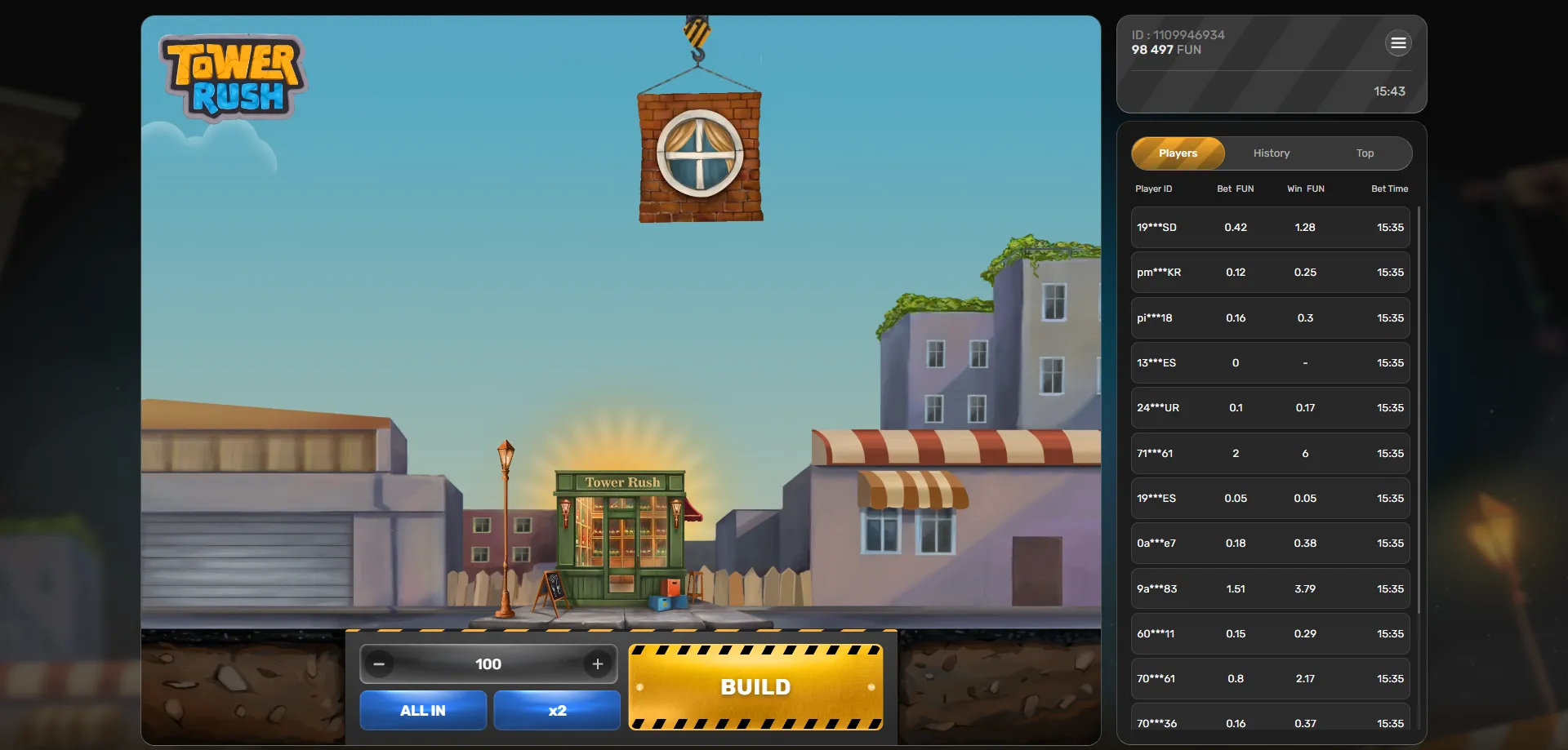 Play Tower Rush on mobile — iOS and Android browser support